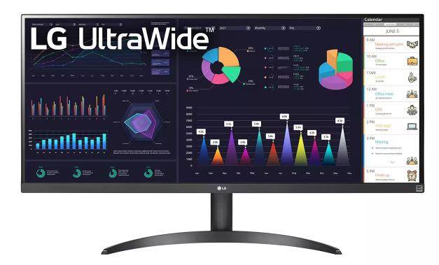 Monitorius LG 34WQ500-B  34 "  IPS  21:9  100 Hz  5 ms  400 cd/m²