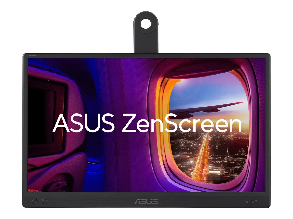 Monitorius ASUS ZenScreen MB166CR,black
