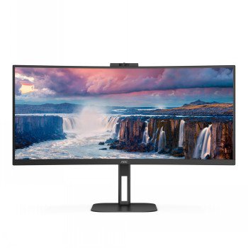 Monitorius AOC CU34V5CW/BK  34 "  VA  21:9  100 Hz  4 ms  3440 x 1440 pixels  HDMI ports quan