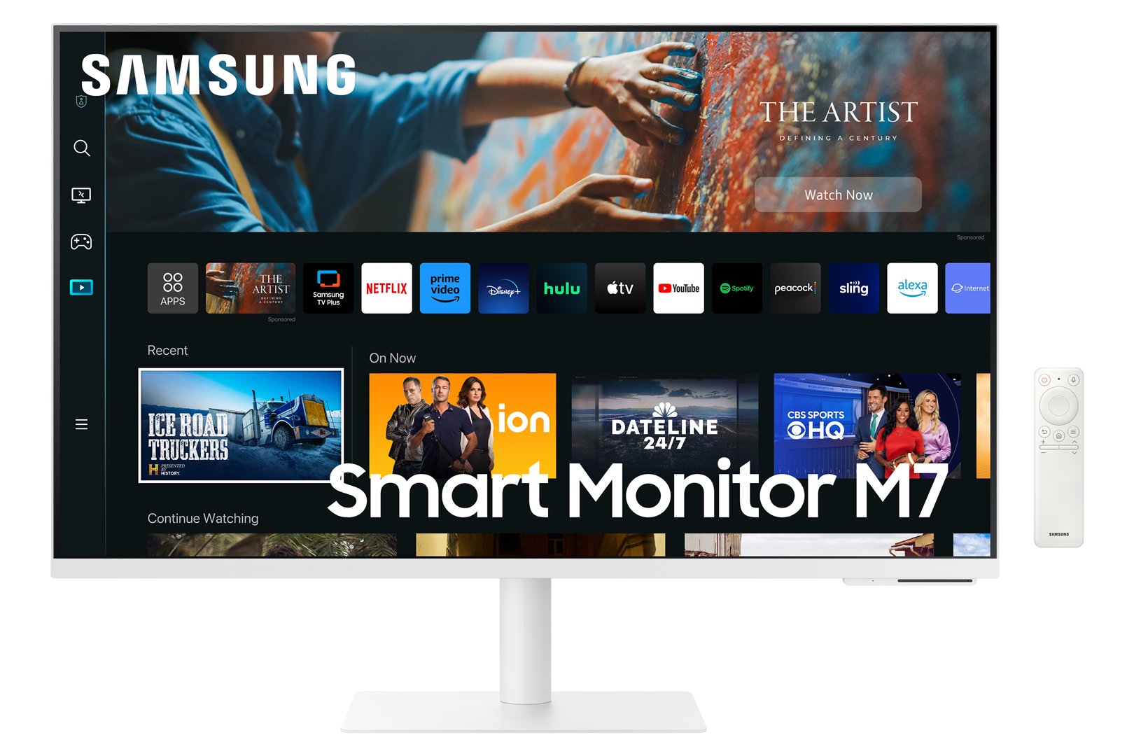 Monitorius SAMSUNG Smart Monitor M70C 27", LS27CM703UUXDU