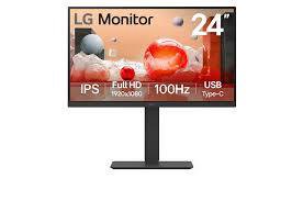 Monitorius LG 24BA650-B  23.8 "  IPS  16:9  100 Hz  5 ms  1920 x 1080 pixels  250 cd/m²  HDM
