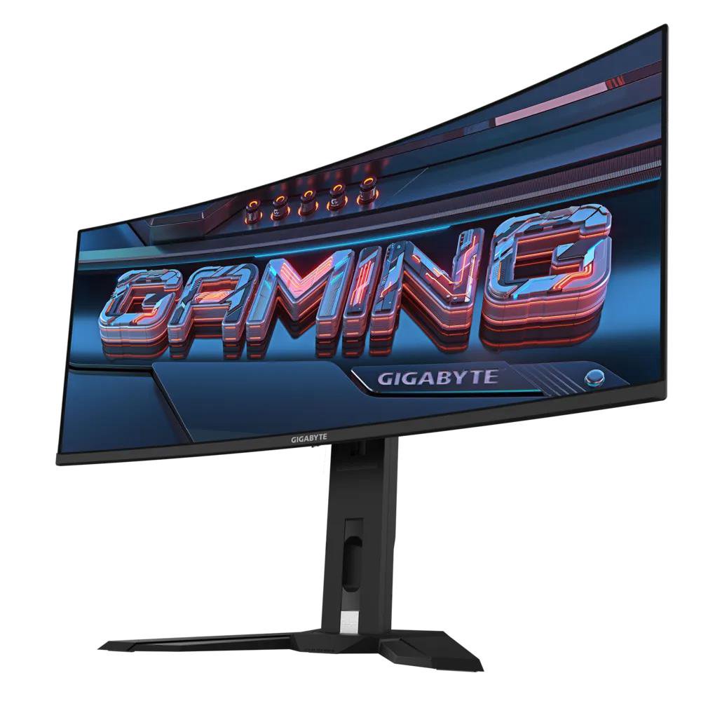 Monitorius Gigabyte MO34WQC2 EK1  34 "  OLED  WQHD  240 Hz  0.03 ms  3440 x 1440 pixels  250