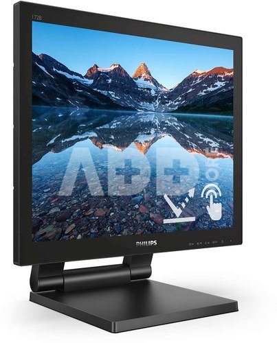 Philips LCD Monitor with SmoothTouch 172B9TL/00	 17 ", SXGA, 1280 x 1024 pixels, Touchscreen, TN, 5:4, Black, 1 ms, 250 cd/m², Headphone out, 60 Hz, HDMI ports quantity 1