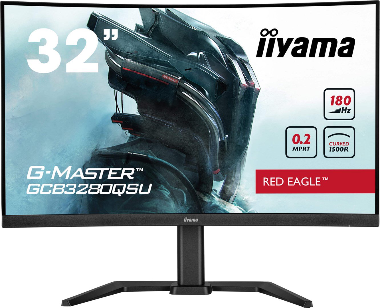iiyama G-MASTER GCB3280QSU-B2 kompiuterio monitorius 80 cm (31
