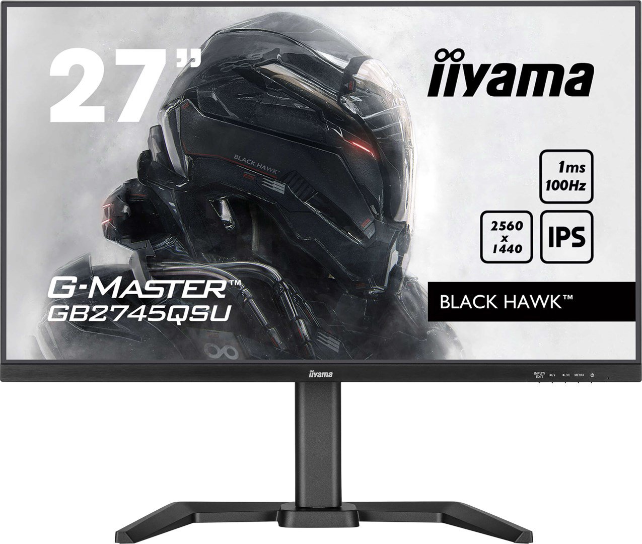 iiyama G-MASTER GB2745QSU-B2 kompiuterio monitorius 68