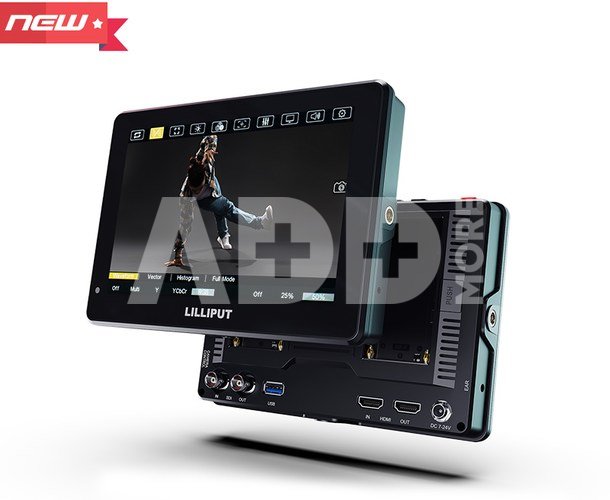 Lilliput HT7S 7" On-Camera Control Monitor with LANC Camera Control