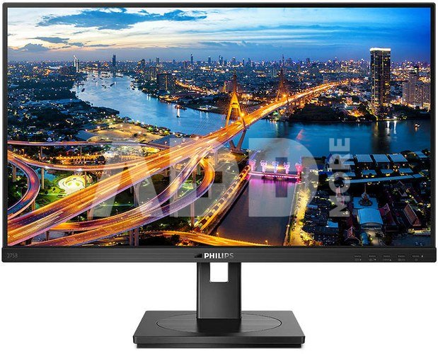 Philips 275B1/00 27 ", IPS, QHD, 2560 x 1440 pixels, 16:9, 4 ms, 300 cd/m², Black