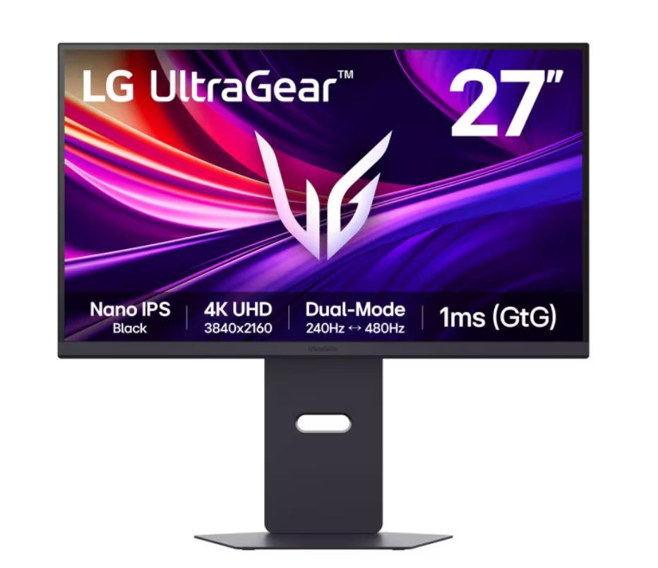 LCD MonitorLG27G850A-B27"Gaming/4KPanel IPS3840x216016:91 msTiltColour Black27G850A-B