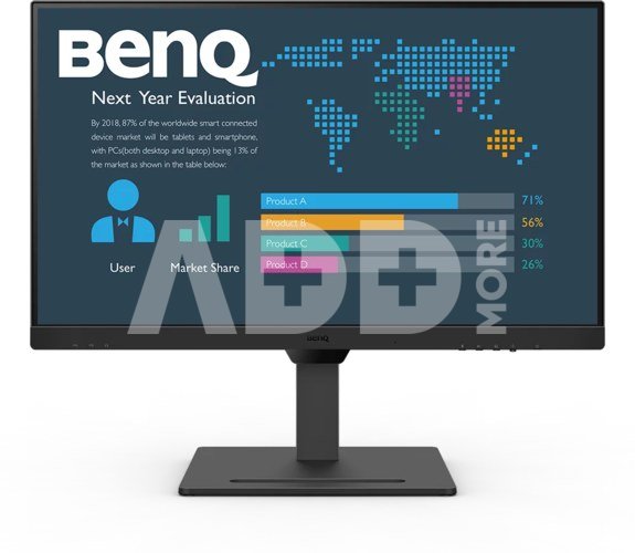Benq BL2790QT | 27 " | IPS | 16:9 | 75 Hz | 5 ms | 2560 x 1440 pixels | 350 cd/m² | HDMI ports quantity 1