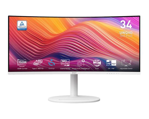 LCD MonitorMSIMODERN MD342CQPW34"Business/Curved/21