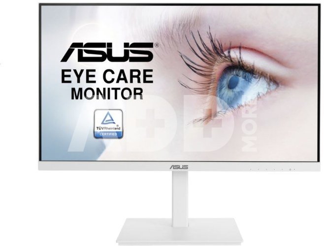 Asus Eye Care Monitor VA27DQSB-W 27 ", IPS, FHD, 16:9, 5 ms, 250 cd/m², White, 1920 x 1080, HDMI ports quantity 1