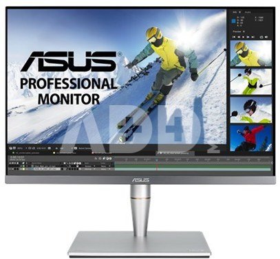 Asus ProArt PA24AC 24.1 ", IPS, WUXGA, 1920 x 1200 pixels, 16:10, 5 ms, 350 cd/m², Gray