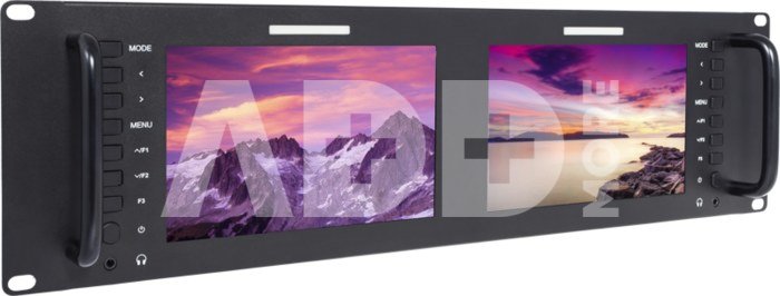 SEETEC MONITOR D71 (DUAL 7" 3RU) 2*7 INCH