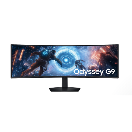 Monitorius Samsung LS49FG910EUXEN  49 "  VA  DQHD  32:9  144 Hz  1 ms  5120 x 1440 pixels  3