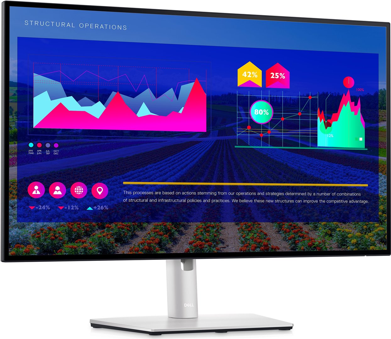 Monitorius DELL U2722D 27"