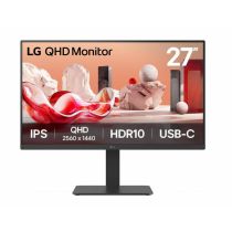 LCD Monitor|LG|27BA65QB-B|27"|Panel IPS|2560x1440|16:9|100Hz|Matte|5 ms|Speakers|Swivel|Pivot|Height adjustable|Tilt|Colour Black|27BA65QB-B Monitorius
