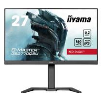 LCD Monitor|IIYAMA|27"|Gaming|Panel IPS|2560x1440|16:9|180Hz|Matte|0.2 ms|Speakers|Swivel|Pivot|Height adjustable|Tilt|Colour Black|GB2770QSU-B6 Monitorius