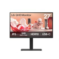 LCD Monitor|LG|27BA75QB-B|27"|Panel IPS|2560x1440|16:9|100Hz|Matte|Speakers|Swivel|Pivot|Height adjustable|Tilt|Colour Black|27BA75QB-B Monitorius