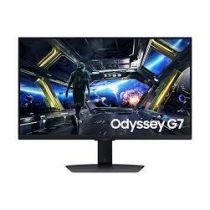 LCD Monitor|SAMSUNG|Odyssey G7|27"|Gaming|Panel IPS|3840x2160|16:9|144Hz|1 ms|Speakers|Swivel|Pivot|Height adjustable|Tilt|Colour Black|LS27DG702EUXDU Monitorius