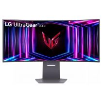 Monitor|LG|34GS95QE-B|34"|Gaming/ Curved|Panel OLED|3440x1440|21:9|240Hz|Matte|0.03 ms|Swivel|Height adjustable|Tilt|Colour Black|34GS95QE-B Monitorius