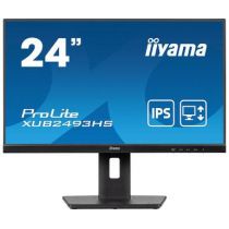 LCD Monitor|IIYAMA|23.8"|Business|Panel IPS|1920x1080|16:9|100Hz|Matte|0.5 ms|Speakers|Swivel|Pivot|Height adjustable|Tilt|Colour Black|XUB2493HS-B6 Monitorius