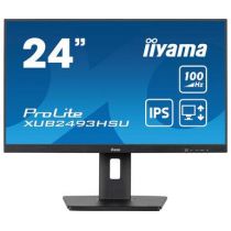 LCD Monitor|IIYAMA|23.8"|Business|Panel IPS|1920x1080|16:9|100Hz|Matte|1 ms|Speakers|Swivel|Pivot|Height adjustable|Tilt|XUB2493HSU-B6 Monitorius