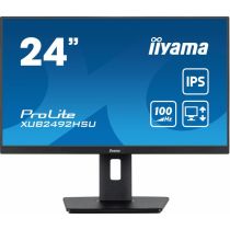 LCD Monitor|IIYAMA|XUB2492HSU-B6|24"|Panel IPS|1920x1080|16:9|Matte|0.4 ms|Speakers|Swivel|Pivot|Height adjustable|Tilt|Colour Black|XUB2492HSU-B6 Monitorius
