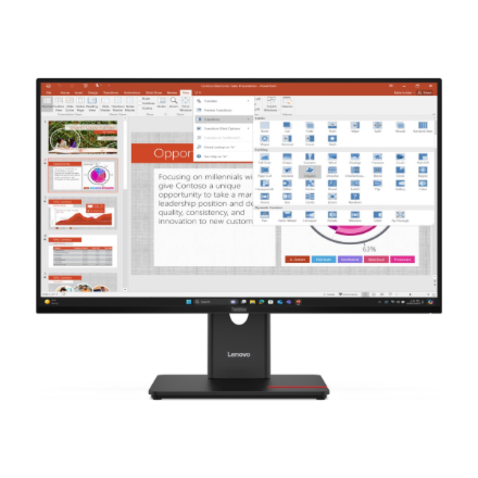 Monitorius Lenovo T27-40  27 "  IPS  16:9  120 Hz  6 ms  1920 x 1080 pixels  300 cd/m²  HDMI