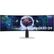 Monitor|SAMSUNG|Odyssey G9 G93SD|49"|Gaming/ Curved|Panel OLED|5120x1440|32:9|240 Hz|0.03 ms|Colour White|LS49DG934SUXEN Monitorius