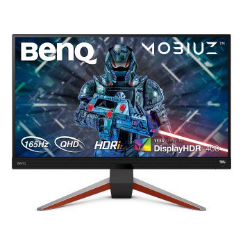 Monitorius Benq Monitor EX2710Q 27 ", IPS, QHD, 2560 x 1440, 16:9, 1 ms, 400 cd/m², Dark grey, HDMI