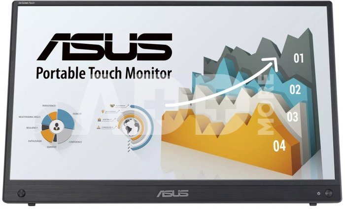 Asus Monitor 16 inches MB16AMTR IPS FHD m-HDMI USB Touch