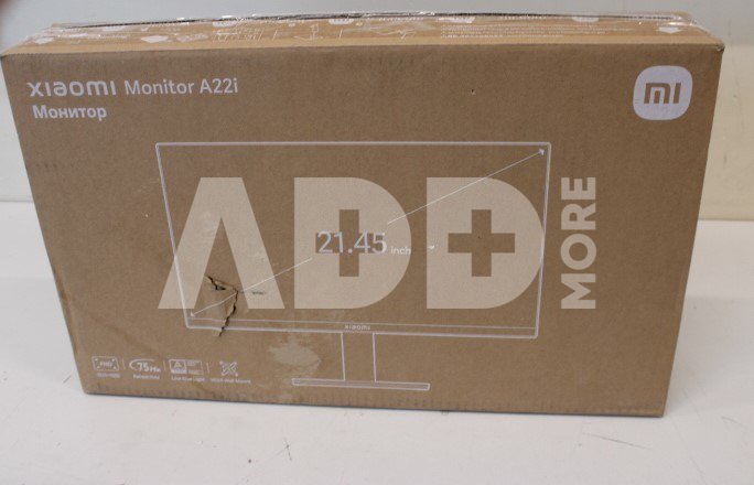 SALE OUT. Xiaomi Monitor A22i 22 " VA 1920 x 1080 pixels 16:9 1 ms Black DAMAGED PACKAGING HDMI ports quantity 1 75 Hz