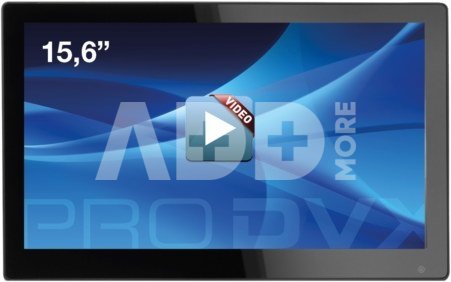 ProDVX SD-15 15.6" HD LCD Monitor/1920 x 1080/16:9/250 Ca/Vesa/Black ProDVX Signage SD-15 15.6 ", 250 cd/m², 1920 x 1080 pixels