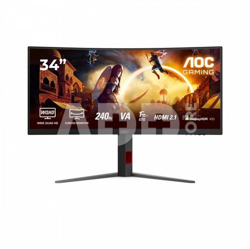 AOC Monitor CU34G4Z 34 inches 240Hz Curved VA HDMIx2 DP HAS