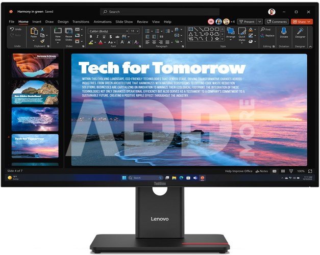 Lenovo ThinkVision T27QD-40 27 2560x1440/HDMI/3Y Warranty
