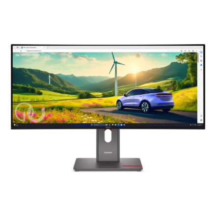 Monitorius Lenovo ThinkVision  P34WD-40  34 "  IPS  21:9  120 Hz  4 ms  3440x1440 pixels  35