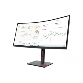 LENOVO ThinkVision T34w-30 34" UWQHD Curved Monitor Monitorius
