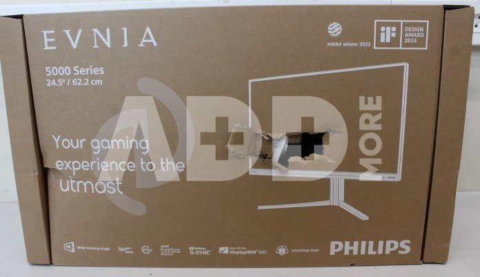 SALE OUT. Philips 25M2N5200P/00 24.5'' 16:9/1920x1080/400cd/m2/HDMI, Audio out, USB | Philips Gaming Monitor | 25M2N5200P/00 | 24.5 " | IPS | FHD | 16:9 | 280 Hz | 1 ms | 1920 x 1080 | 400 cd/m² | HDMI ports quantity 2 | Black | Warranty 36 month(s) | DAMAGED PACKAGING