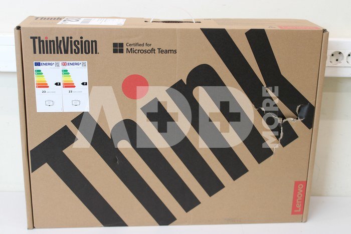 SALE OUT. Lenovo ThinkVision T27hv-30 27 IPS 2560x1440/16:9/300 nits/DP/HDMI/USB/Black/3Y Warranty | Lenovo ThinkVision | T27hv-30 | 27 " | IPS | 16:9 | 75 Hz | 4 ms | 2560 x 1440 pixels | 300 cd/m² | Black | Warranty 36 month(s) | DAMAGED PACKAGING