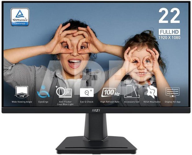 LCD Monitor|MSI|PRO MP225V|21.45"|Business|Matte|Panel VA|1920x1080|16:9|100 ??|1 ms|Colour Black|PROMP225V