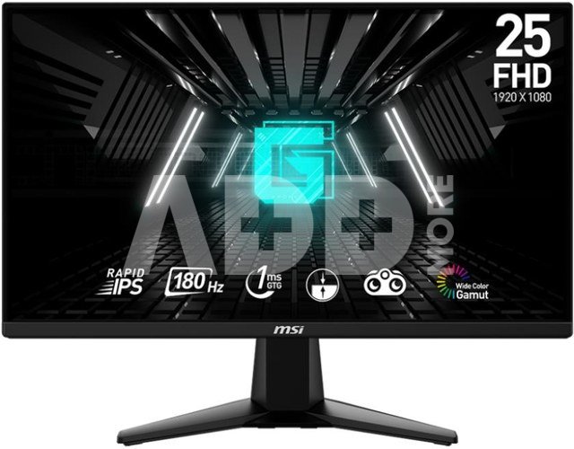 LCD Monitor|MSI|G255F|24.5"|Gaming|Panel IPS|1920x1080|16:9|180 Hz|1 ms|G255F