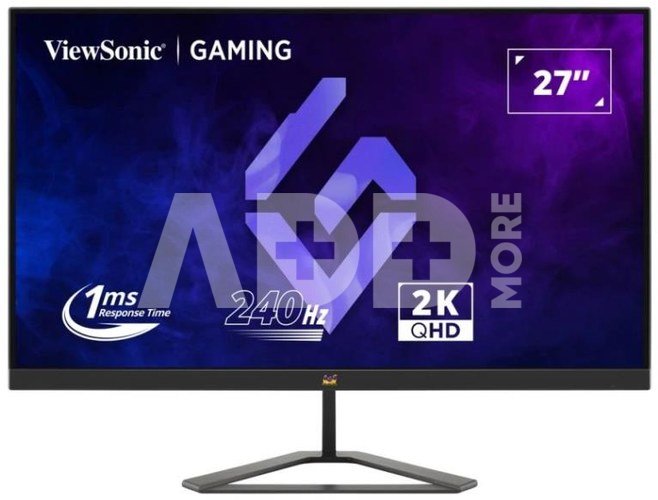 LCD Monitor|VIEWSONIC|VX2758A-2K-PRO-3|27"|Gaming|Panel IPS|2560x1440|16:9|240Hz|1 ms|Tilt|Colour Black|VX2758A-2K-PRO-3