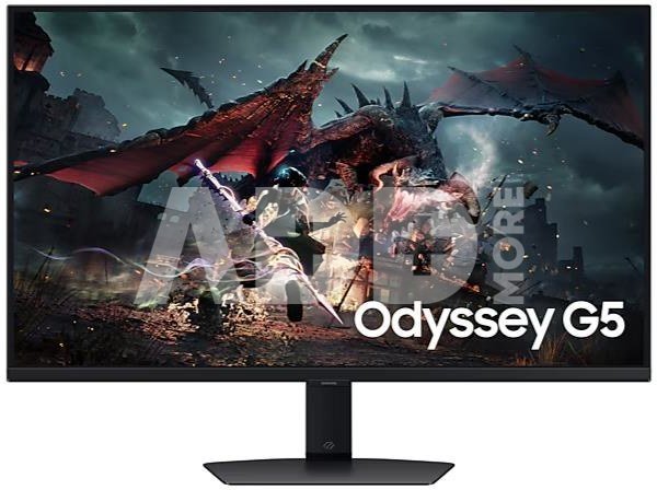 LCD Monitor|SAMSUNG|ODYSSEY G5|32"|Gaming|Panel IPS|2560x1440|16:9|180Hz|1 ms|Colour Black|LS32DG502EUXEN