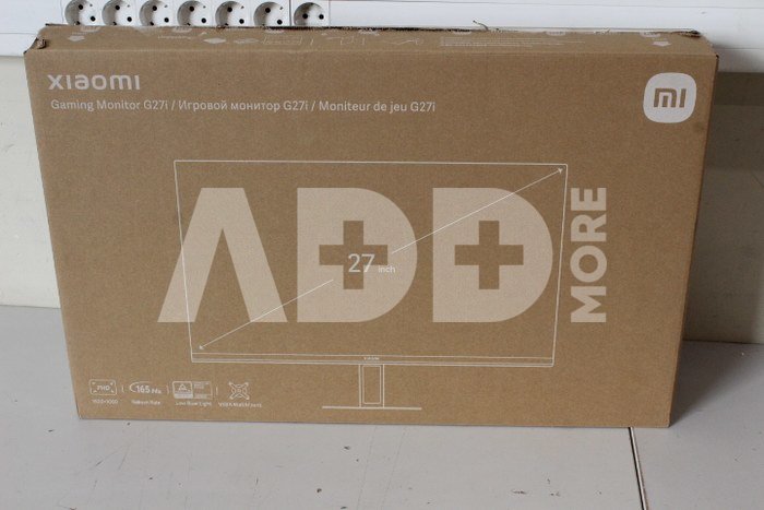 SALE OUT. Xiaomi Gaming Monitor G27i 27" IPS LCD 1920x1080/16:9/250 nits/HDMI/Black/ | Xiaomi Monitor | G27i | 27 " | IPS | 165 Hz | 1 ms | 1920 x 1080 pixels | 250 cd/m² | HDMI ports quantity 1 | Black | Warranty 3 month(s) | USED, MISSING POWER ADAPTER