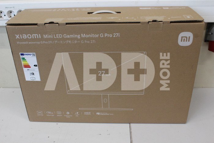 SALE OUT. Xiaomi Mini LED Gaming Monitor G Pro 27i EU | Xiaomi Mini LED Gaming Monitor G Pro 27i EU | 27 " | LED | 16:9 | 180 Hz | 1 ms | 2560 x 1440 pixels | HDMI ports quantity 2 | Warranty 6 month(s) | DEMO