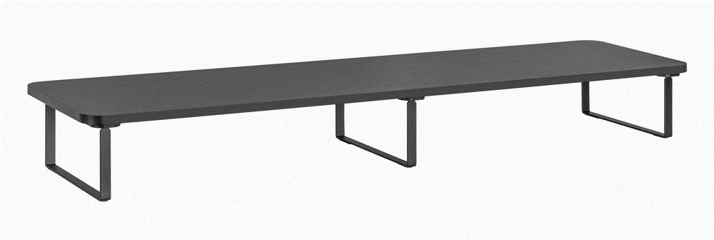 Gembird MS-TABLE2-01 monitoriaus laikiklis arba stovas Juoda Stalas