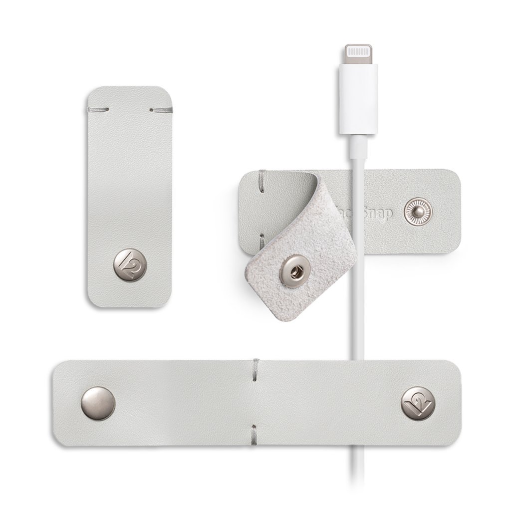 Twelve South CableSnap Stay - Dove Grey