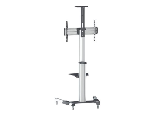 MANHATTAN Universal TV Cart Holds 37inches to 86inches tilt 90D TV rotation removable camera