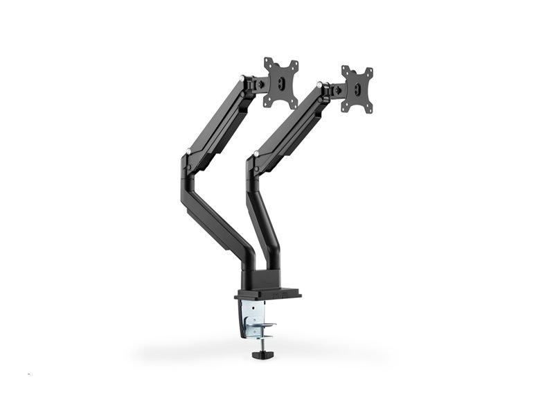 DIGITUS Dual Gas Spring Monitor Clamp Mount