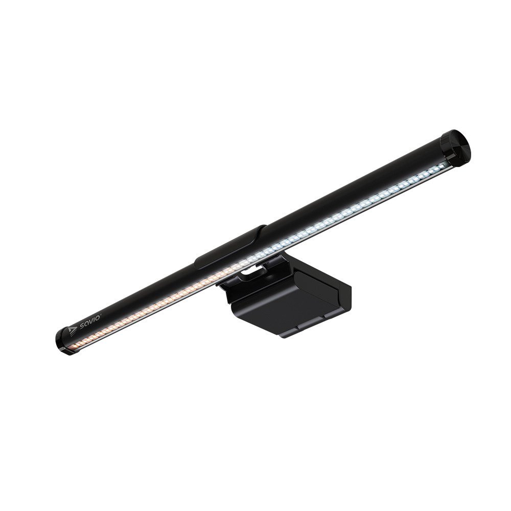 USB monitoriaus lempa SAVIO LB-02 Lightbar LED,5W,juoda